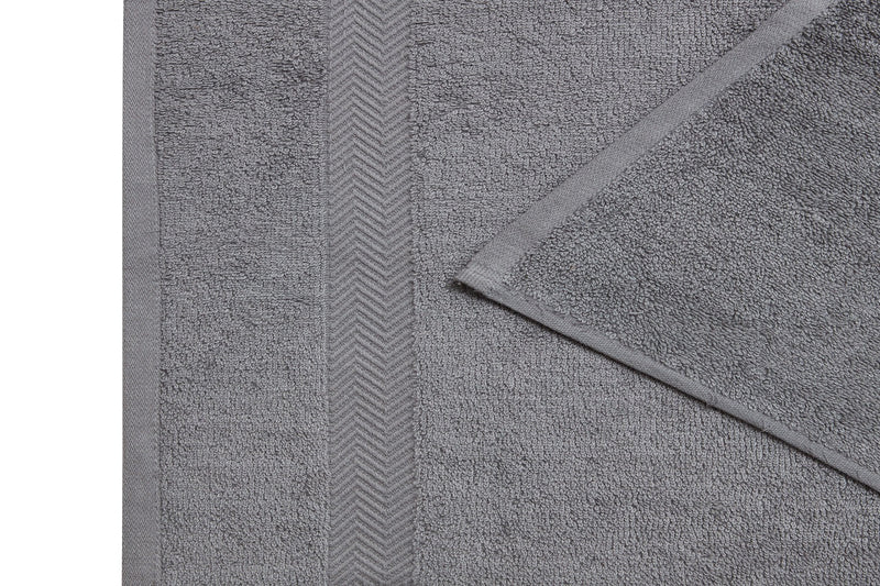 Kathy Ireland 6 Piece Chevron Jacquard Towel Set with Lets Dry