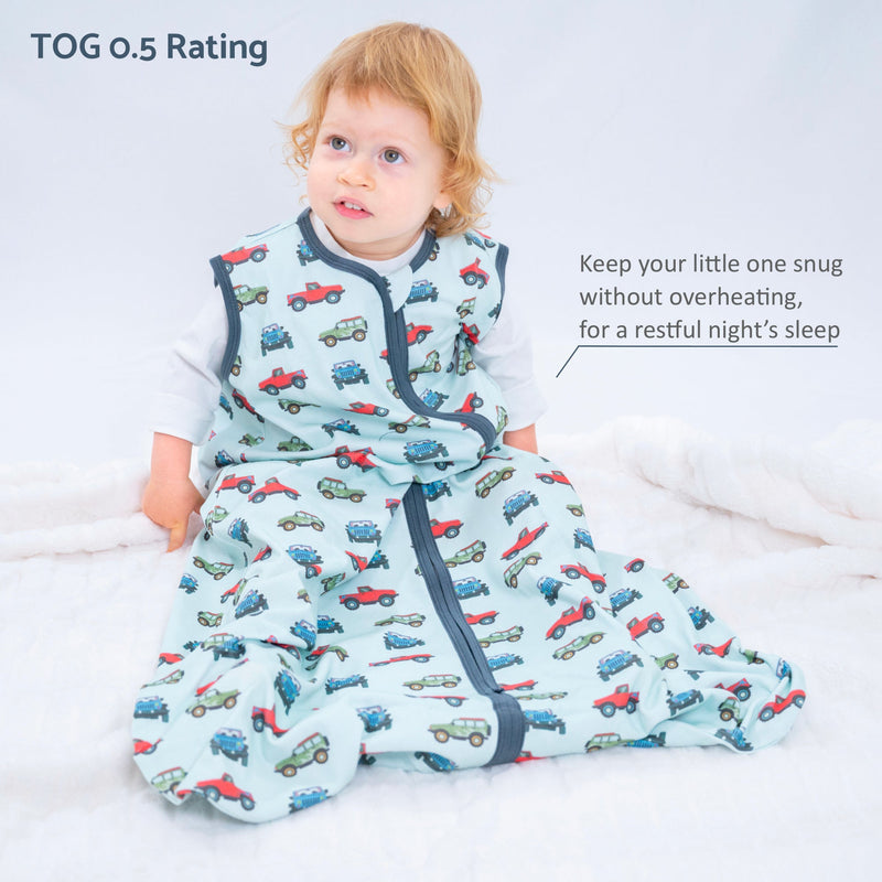 Adventure is calling Baby Sleep Sack, 100% Organic Cotton