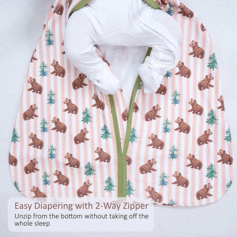 Baby Bear Baby Sleep Sack, 100% Organic Cotton