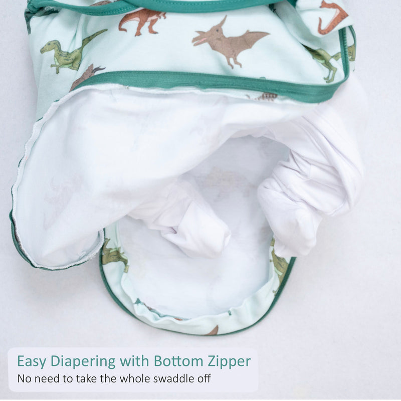 Have A T-rexcellent Day Baby Sleep Swaddle 100% Organic Cotton