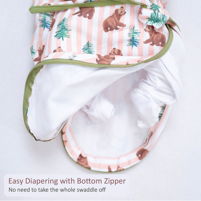 Baby Bear Baby Sleep Swaddle 100% Organic Cotton