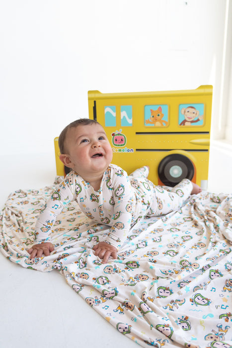 Dream Big Little Co x CoComelon JJ MUSICAL MELON DREAM BLANKET