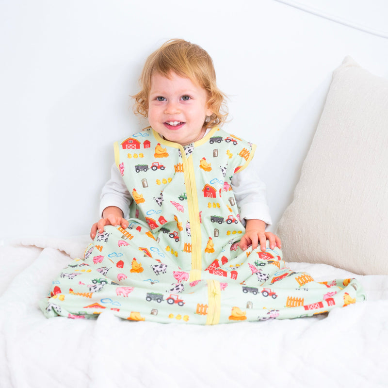 Little Farmer Baby Sleep Sack, 100% Organic Cotton