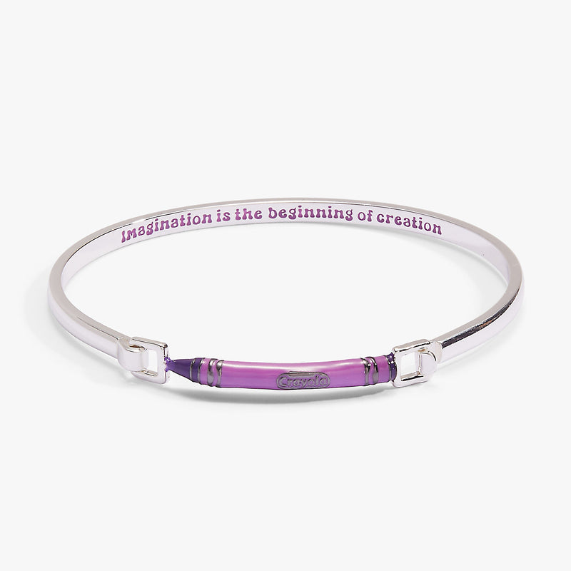 Crayola Purple Crayon Tension Bangle