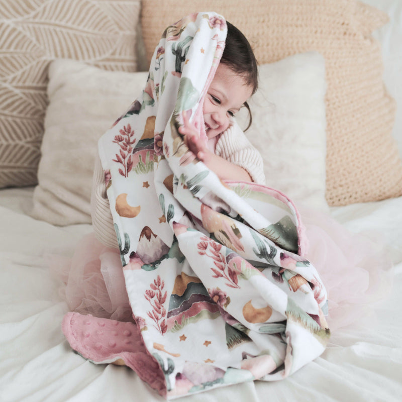 Dreamland Minky Baby Blanket