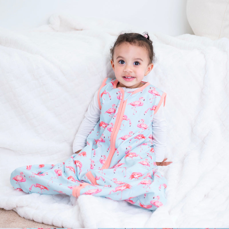 Flamingo Baby Sleep Sack, 100% Organic Cotton