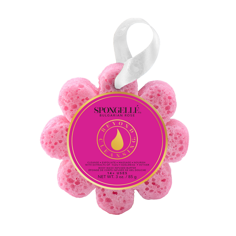 Bulgarian Rose Wild Flower, Pedi Buffer, and Body Wash Refill Set