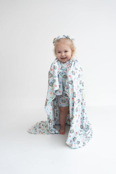 Dream Big Little Co x CoComelon SPRINGTIME MELON DREAM BLANKET