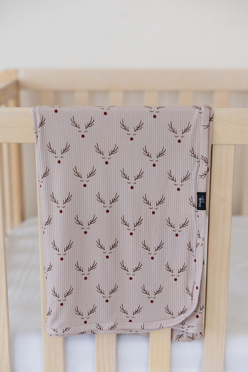 Reindeer Ridge (ribbed) - Lightweight Blanket