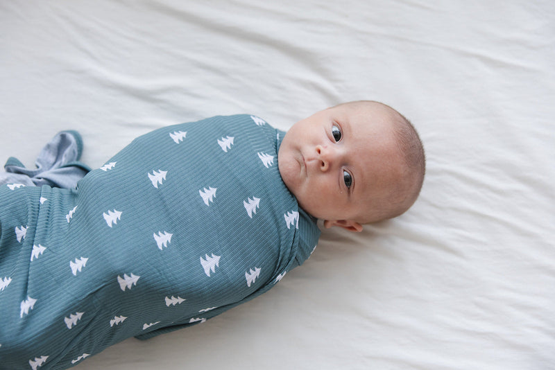 Northern Pine (ribbed) - Lightweight Blanket