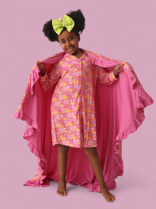 PETAL POWER DREAM RUFFLE BLANKET