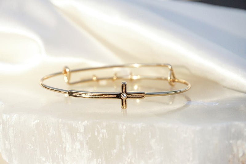 Cross Inline Bangle