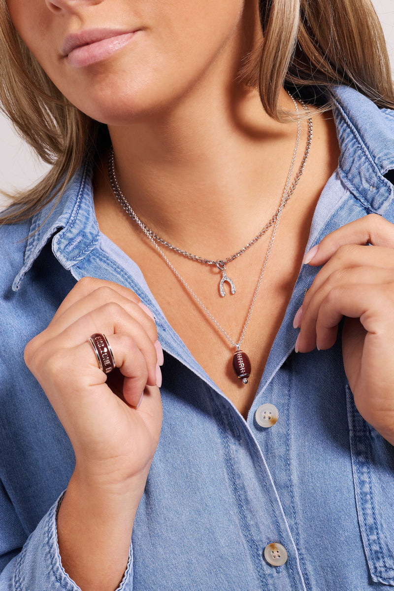 Football Fidget Ring