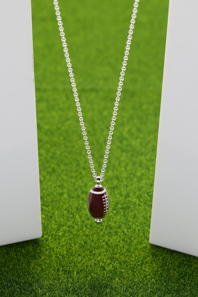 Football Spinner Pendant