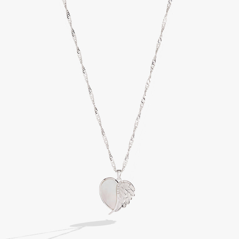 Wings of Protection Charm Necklace