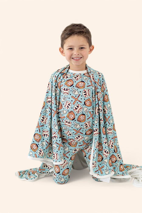 BASEBALL SMILEY DREAM BLANKET