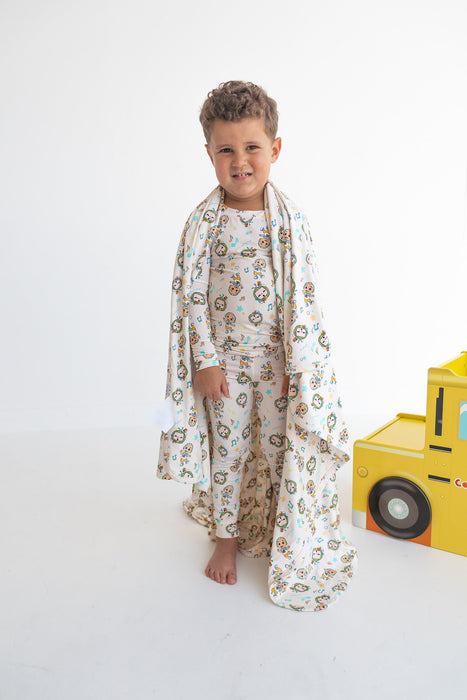 Dream Big Little Co x CoComelon JJ MUSICAL MELON DREAM BLANKET
