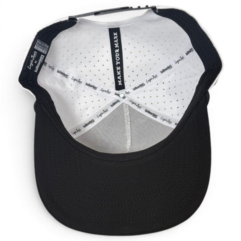 Albatross Golf Hat | Snapback Cap | Built-in Magnetic Ball Marker Holder + Marker Included | Adjustable | Bird
