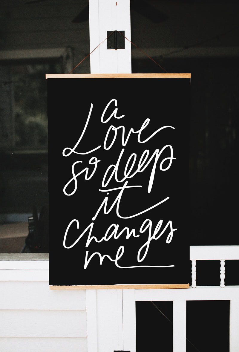 Poster: A Love So Deep It...