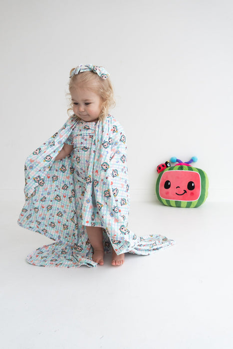 Dream Big Little Co x CoComelon SPRINGTIME MELON DREAM BLANKET