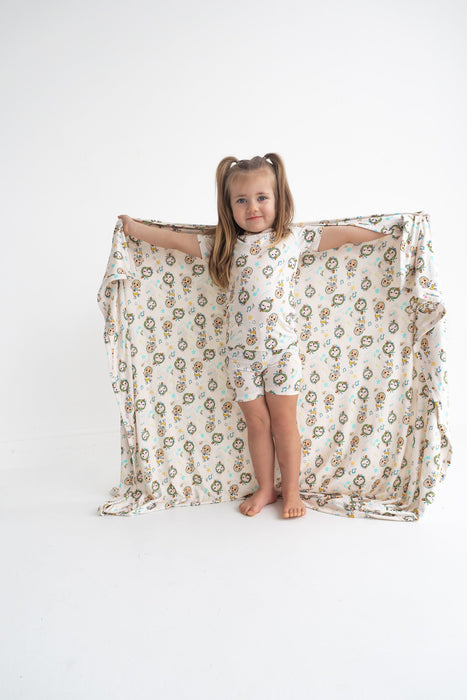 Dream Big Little Co x CoComelon JJ MUSICAL MELON DREAM BLANKET