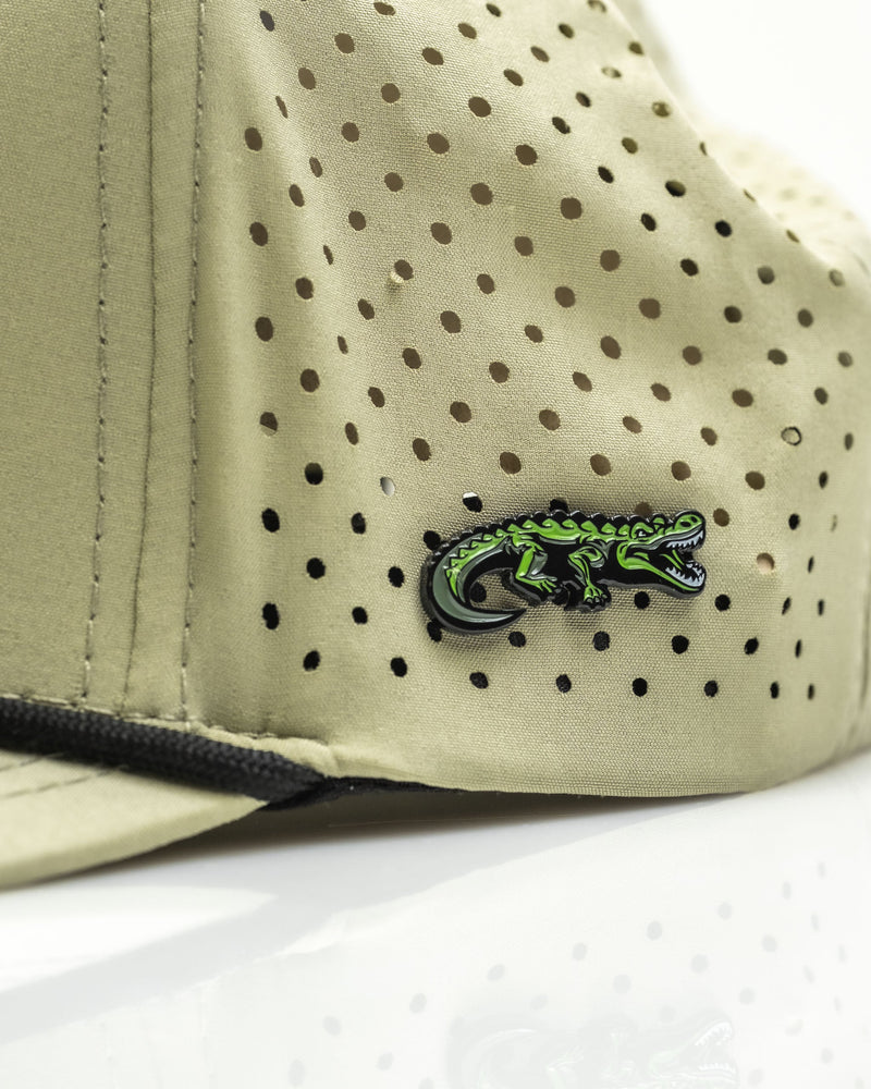 Gator Olive - Perforated Rope Hat