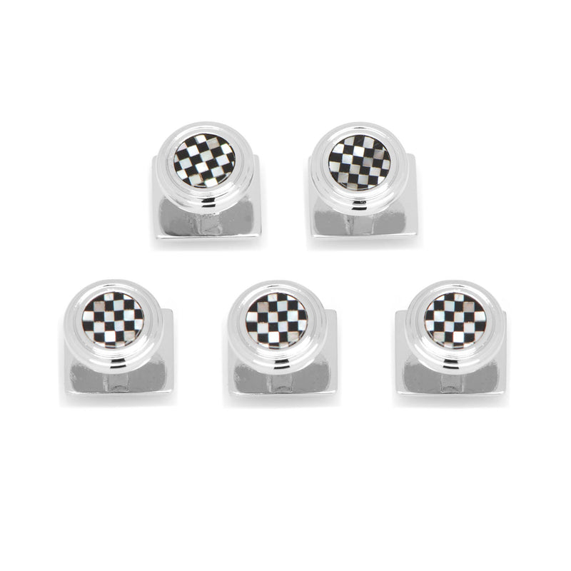 Onyx and Mother of Pearl Checker Step 5-Studs