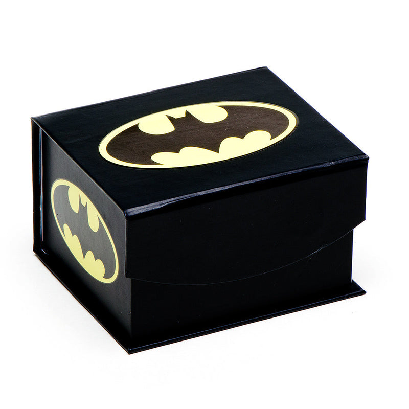 DC Batman Dark Knight Recessed Black Cufflinks