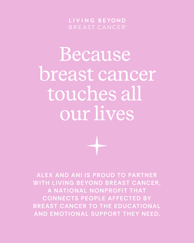 'Hope' Breast Cancer Awareness Pink Ribbon Necklace