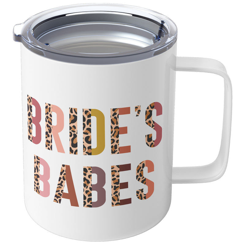 Bride's Babes - colorful leopard - customizable - bridesmaid gift - bachelorette party