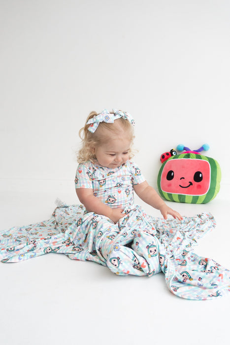 Dream Big Little Co x CoComelon SPRINGTIME MELON DREAM BLANKET