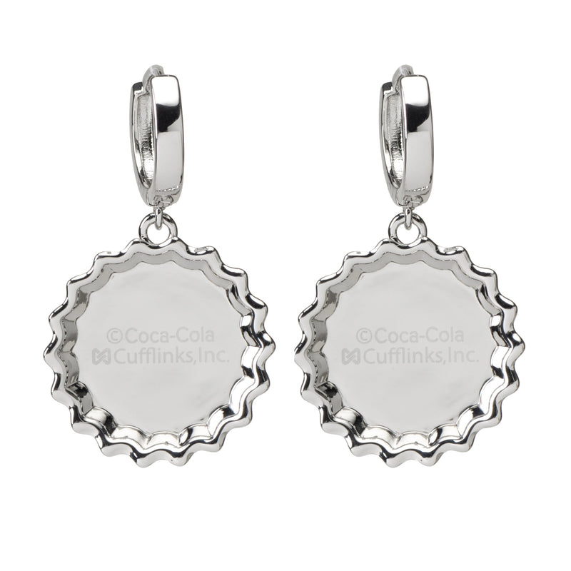 Diet Coke Bottle Cap Earrings
