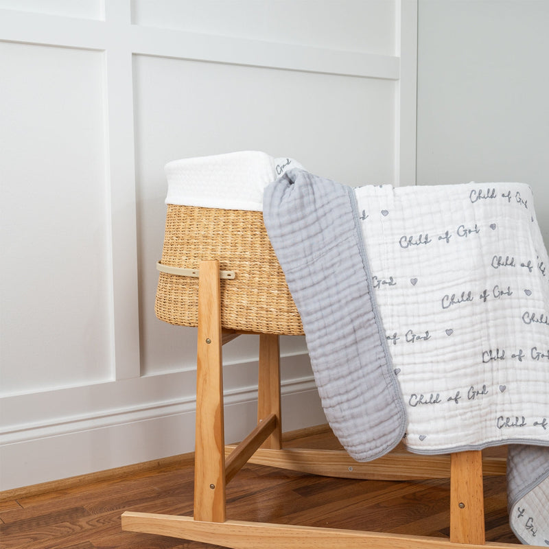 Cotton Muslin Child of God Quilt