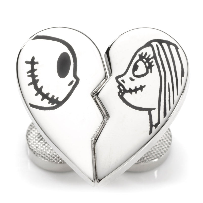 Disney The Nightmare Before Christmas Jack & Sally 'Simply Meant to Be' Cufflinks