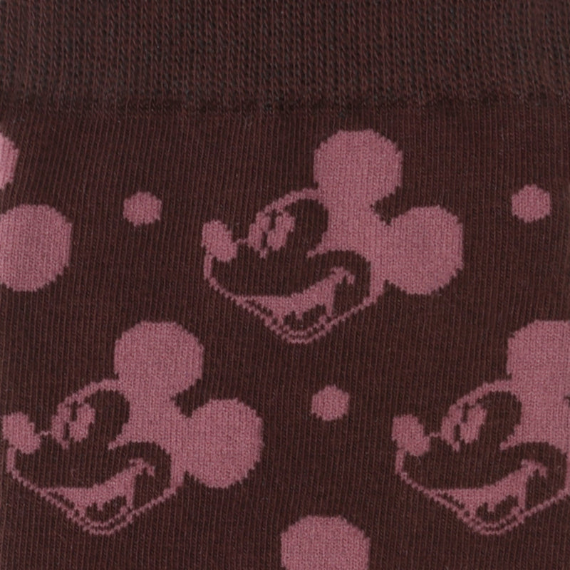 Disney Mickey Mouse Red Dot Socks and Blue Lapel Pin Gift Set