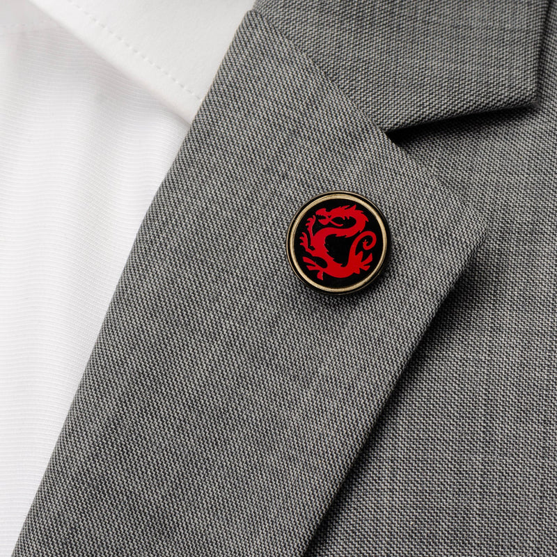 Disney Mulan Mushu Emblem Lapel Pin