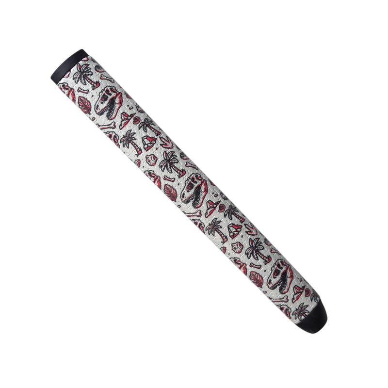 "Fossil Fairways" Putter Grip | Midsize | Premium PU Material | Stable Feel | Golf | T-Rex Dinosaur