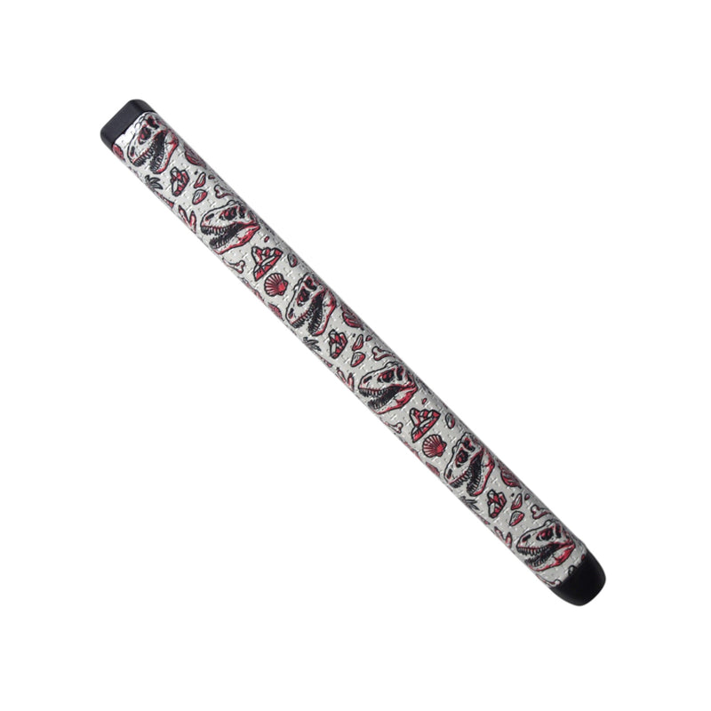 "Fossil Fairways" Putter Grip | Midsize | Premium PU Material | Stable Feel | Golf | T-Rex Dinosaur
