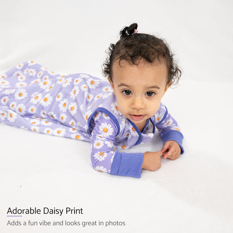 Lazy Daisy Adorable Baby Sleep Sack, 100% Organic Cotton