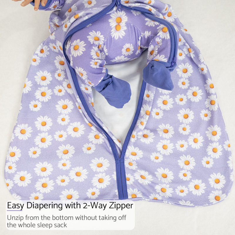 Lazy Daisy Adorable Baby Sleep Sack, 100% Organic Cotton