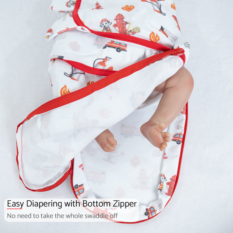 Firehouse Fido Baby Sleep Swaddle 100% Organic Cotton