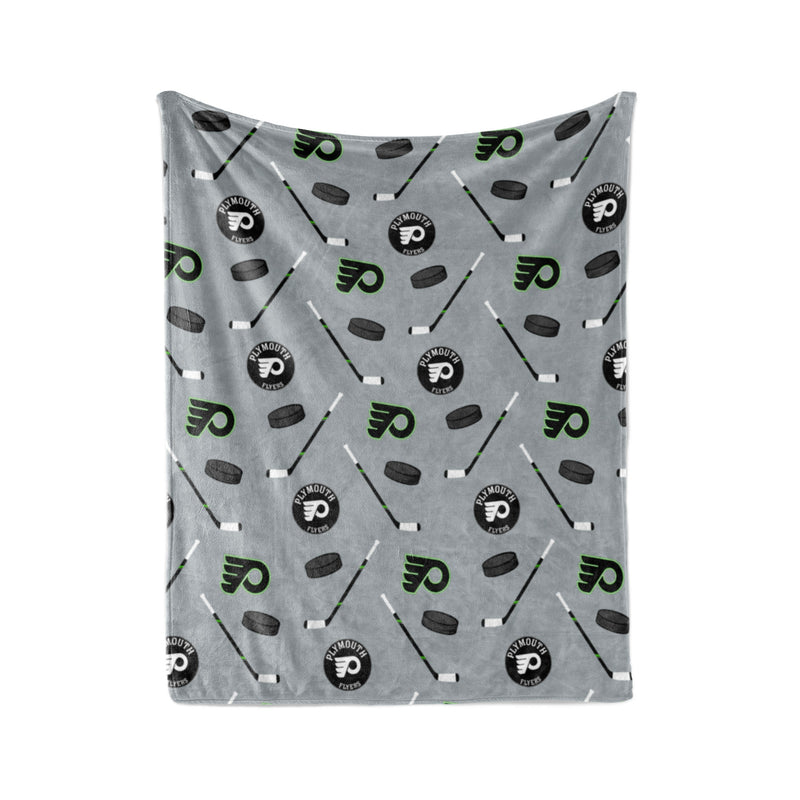 Plymouth Flyers Hockey Blanket