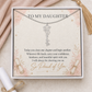 Personalized Senior Year Name Necklace | Daughter Gift Message