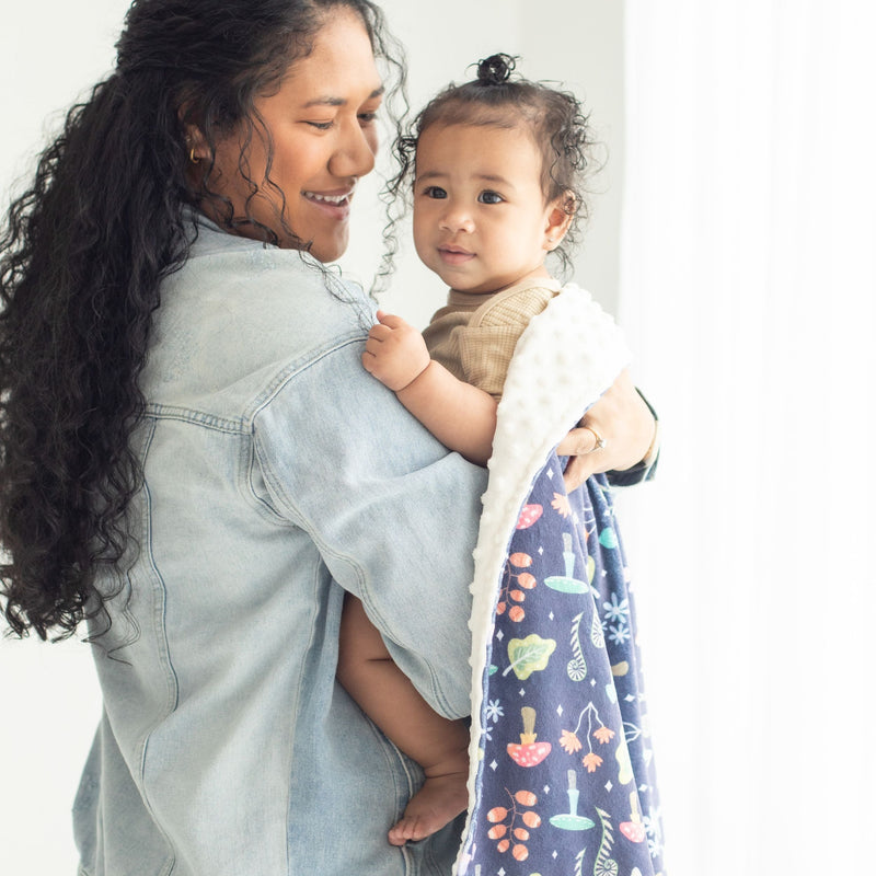 Baby & Toddler Minky Blanket - Magic Garden