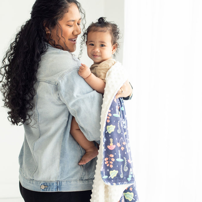 Baby & Toddler Minky Blanket - Magic Garden