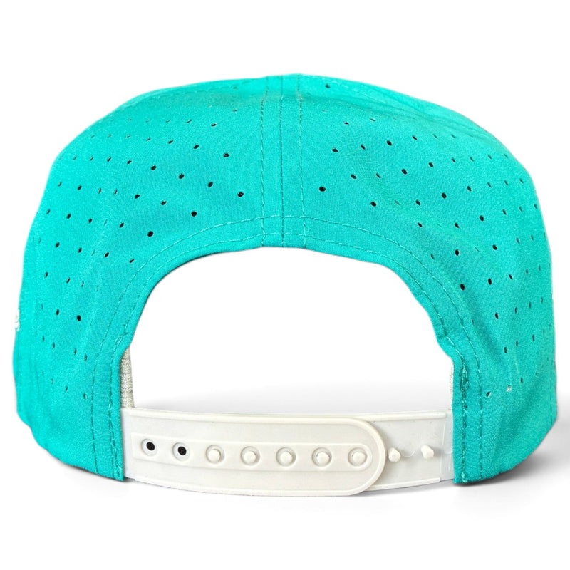Mountain Moonrise Golf Hat | Snapback Cap | Built-in Magnetic Ball Marker Holder + Marker Included | Adjustable