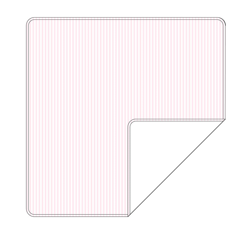 Pink Stripes - Lightweight Blanket
