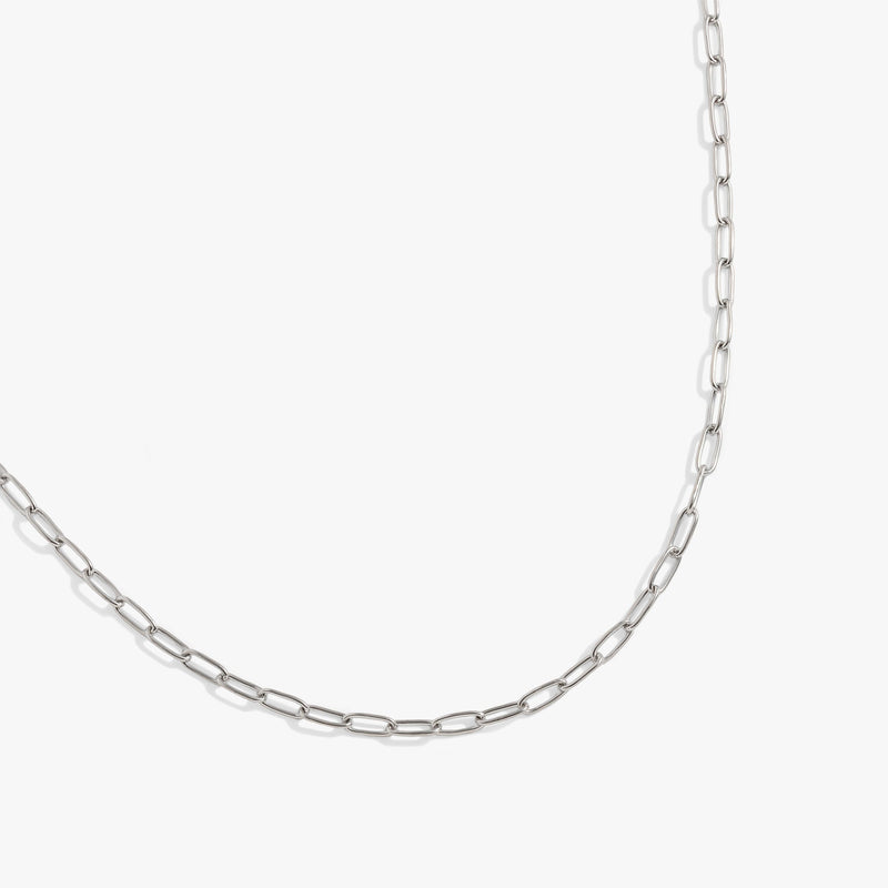 Paperclip Charm & Layering Necklace