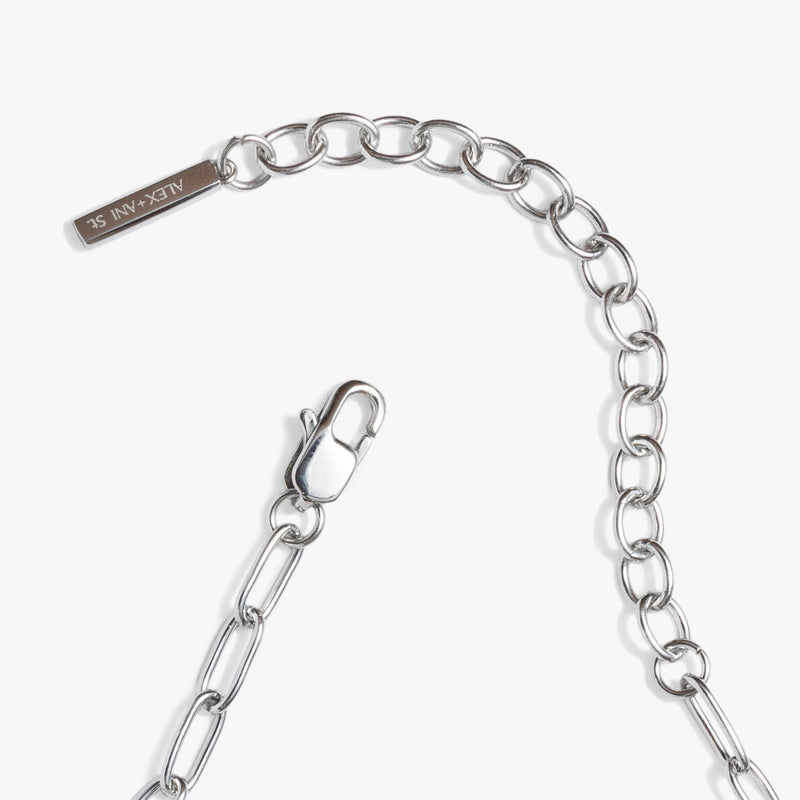 Paperclip Charm & Layering Necklace