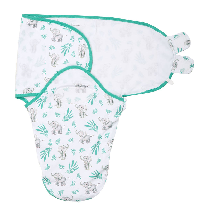 Elephant Baby Sleep Swaddle 100% Organic Cotton
